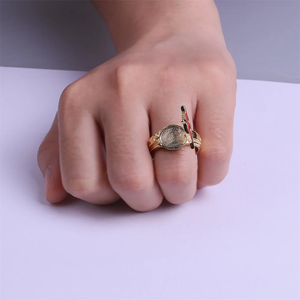 Superhero Flash DC Movie Comics Jewelry Replica Flash Season 2 New Arrival Rings for Men Women Metal (8)