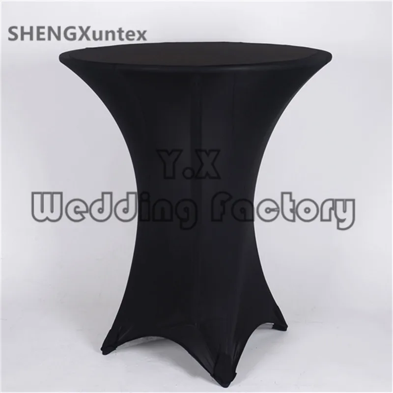 

5PCS Lycra Spandex Cocktail Table Cover For Party Decoration Free Shipping