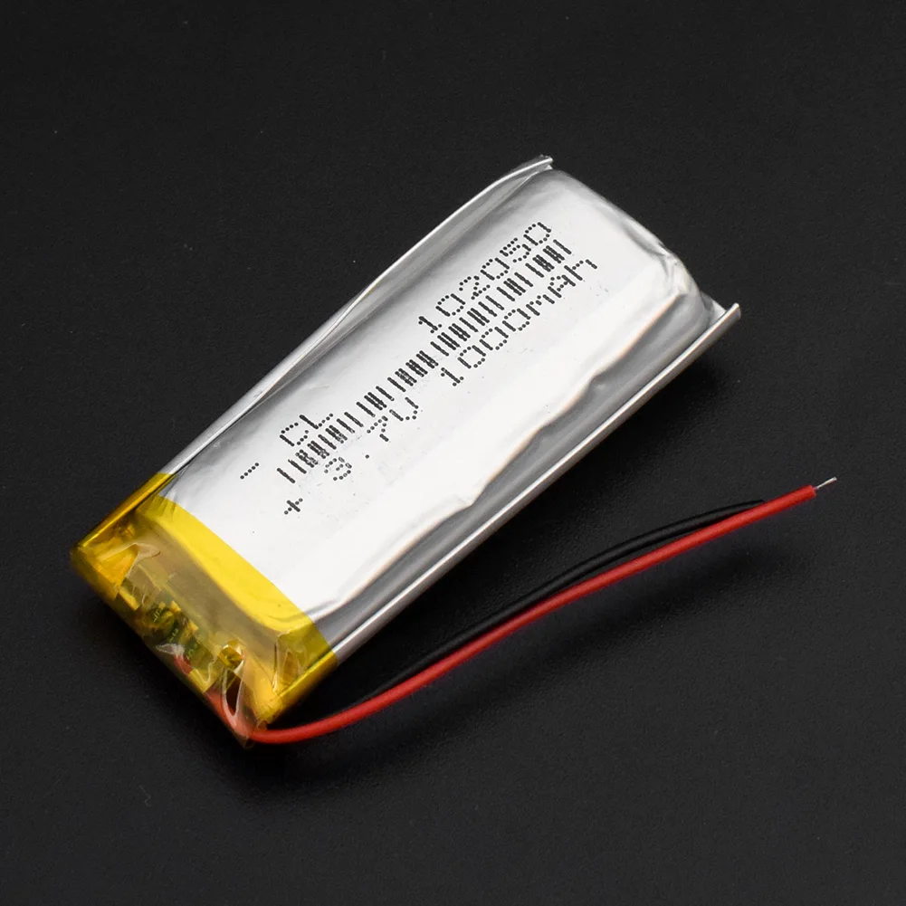 3,7 в 1000 мАч литий-полимерная аккумуляторная батарея 102050 батарея литий-ионная Lipo ячейка для Bluetooth динамика gps PDA POS DVR
