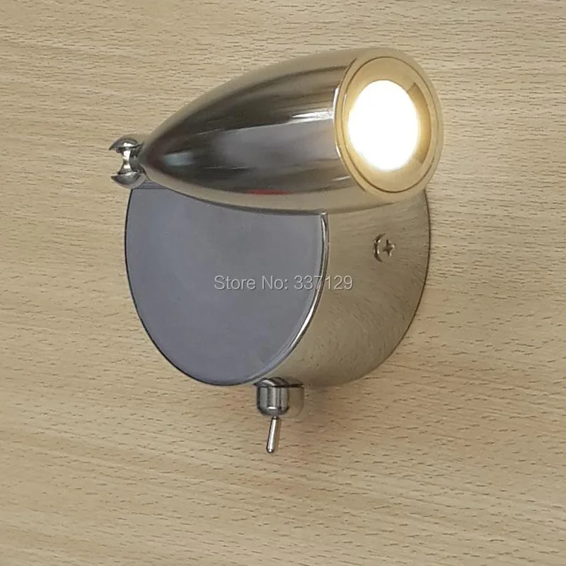 

Pierce Wall Sconce 3W Spotlight thin Base Perfect light beam delicate design elegant finish soft healthy light