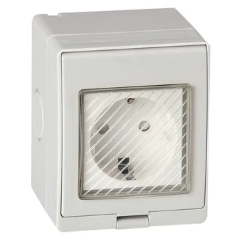 

European standard waterproof IP55 equipped with German waterproof power outlet