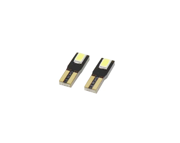

2 x Canbus T5 5730SMD 2 LED Dashboard instrument Wedge lights Lamp Bulb 12V