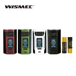 Оригинальный WISMEC Reuleaux RX2 1,3 Вт мод 21700-дюймовый большой экран подходит Gnome Танк огромная мощность двойной 21700 батарея 8000 мАч Vs Gen3