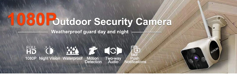 Konlen Outdoor 1080P Camhi Ip camera 01
