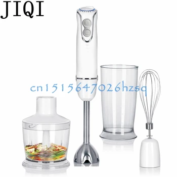 

JIQI Hot Sale Multifunctional Household Electric Stick Blender Hand Blender Egg Whisk Mixer Juicer Meat Grinder Food Processor