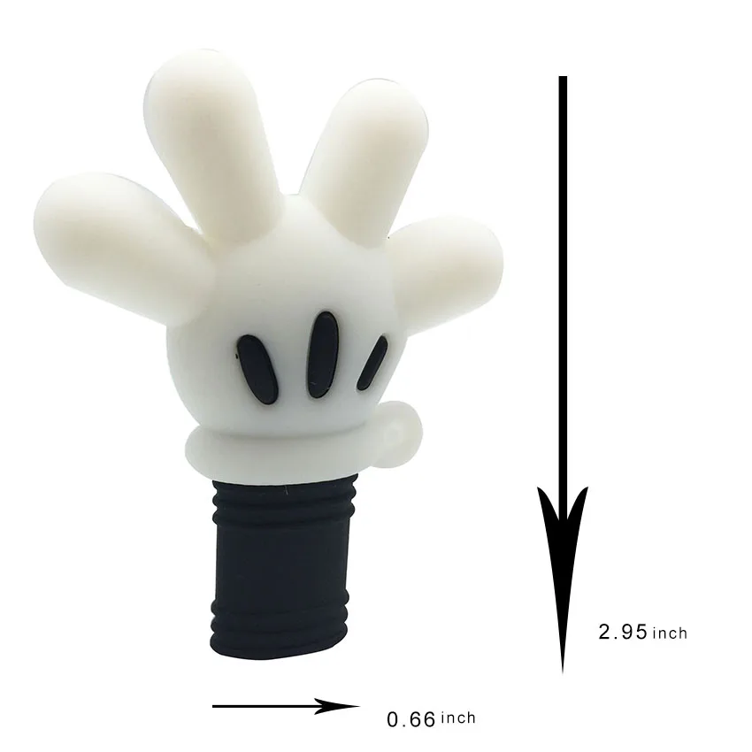 Cartoon Mickey Hand USB Stick Pendrive Stick Device USB Storage Card Pen Drive 128GB 64GB 32GB 16GB 8GB 4GB USB Flash Drive Disk