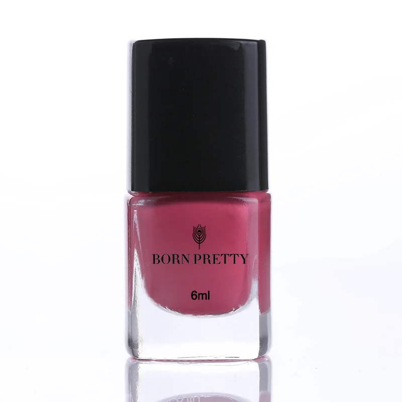Born Pretty стемпинг ногтей Покрытие 1 бутылка 6 мл Лак для маникюра ногтей печать рисунка лак#11