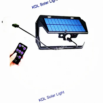 

55 leds Solar Light remote control radar outdoor adjustable brightness IP65 camp Garden Yard Emergency Security decor usb street