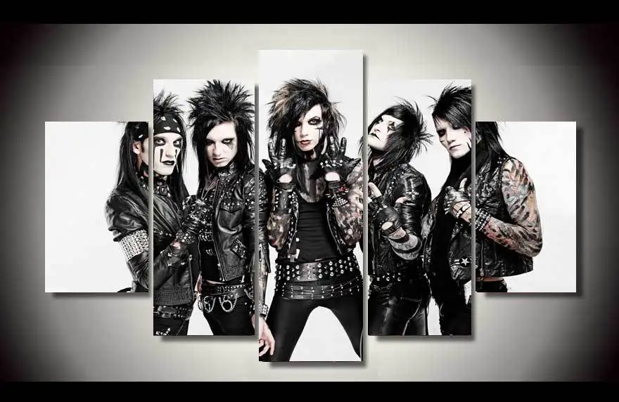 5 panel HD printed canvas paintingGirls Zombie, Lala Zombie print art