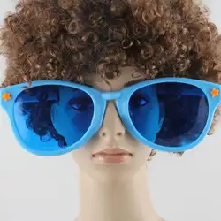 Для женщин Для мужчин очки плюс Размеры очки большой кадр бар Вечерние Красивые популярные смешные Повседневное модные очки Косплэй