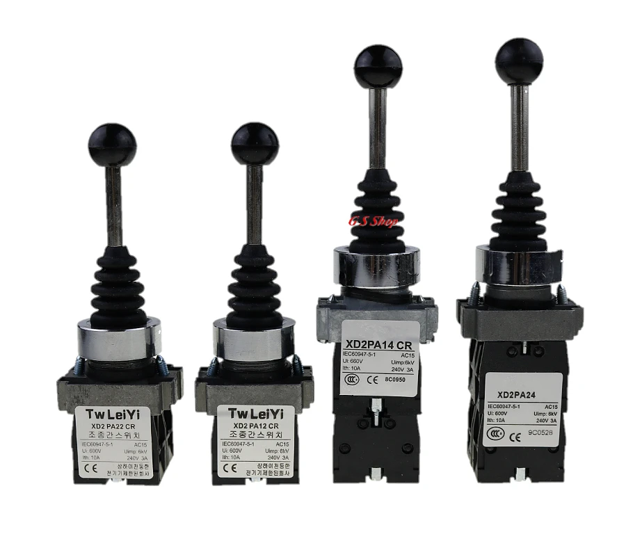 2 Position 2NO 4NO 4 Position cross rocker switch XD2PA12CR XD2PA14CR XD2PA22CR XD2PA24CR joystick controllers 2 Position 2NO 4NO 4 Position cross rocker switch XD2PA12CR XD2PA14CR XD2PA22CR XD2PA24CR joystick controllers