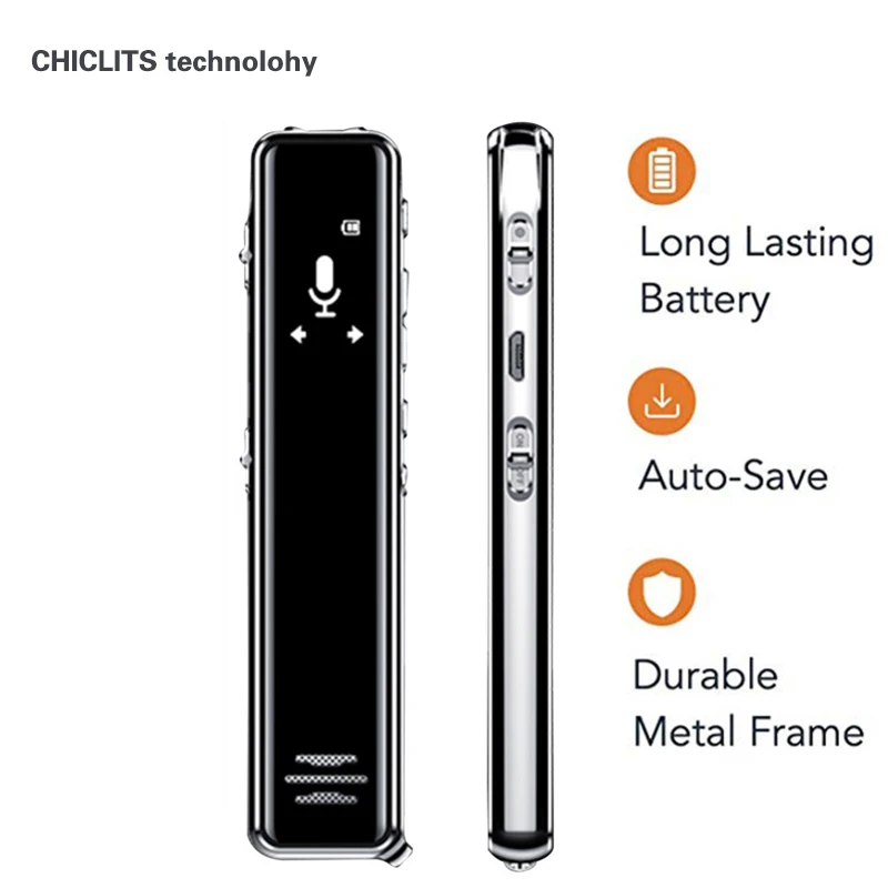 Portable 4G 8G Smart voice recorder OLED Screen Digital Audio Voice Recorder Noise Reduction Long Distance HD Recording Pen