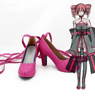 

Anime Vocaloid Sakura Hatsune Miku Mayu Harajuku lolita Halloween cosplay costume sports shoes boots custom single shoes