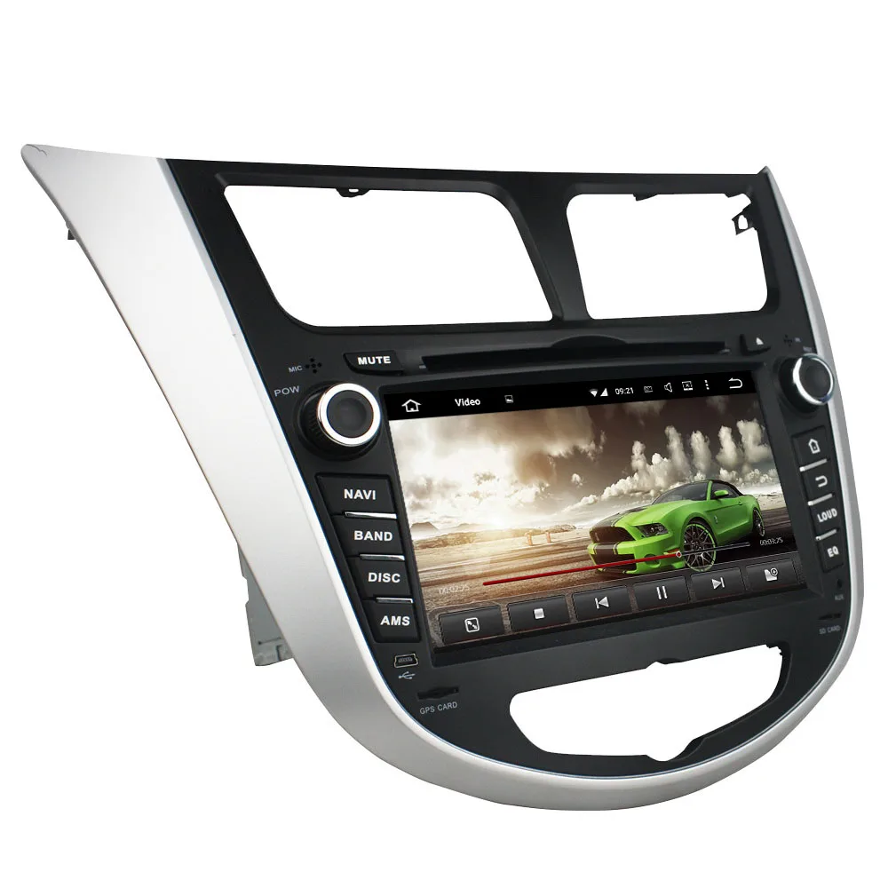 Perfect KLYDE 7" 2 Din Android 8.1 Car Radio For Hyundai Verna Accent Solaris 2011-2012 Car Audio Multimedia Car Stereo DVD Mirror Link 2