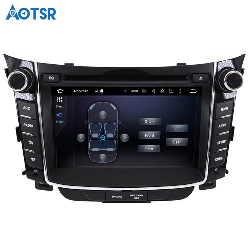 Android 9,0 4+ 64GB Автомобильный стерео dvd-плеер gps ГЛОНАСС навигация для hyundai I30 Elantra GT 2012+ видео мультимедиа радио головное устройство