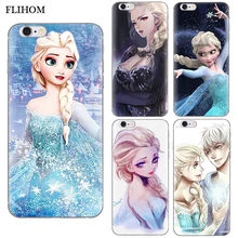 For Apple IPhone 7 3D Soft TPU Case Coque For Iphone X Iphone5s 6 6s Plus Silicon Back Covers For IPhone 8 Frozen Print Shell