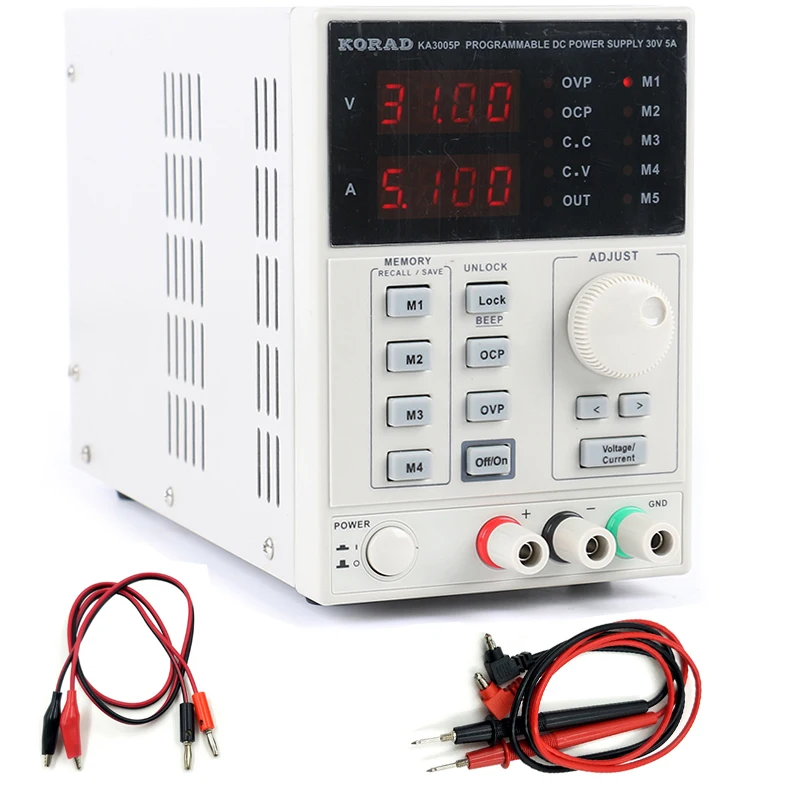 

KORAD KA3005P Precision DC Adjustable Power Supply 30V5A Programmable Maintenance Power Meter