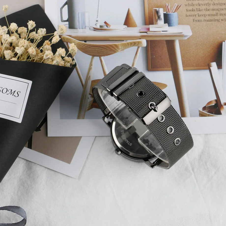 Unique Creative Rotation Women Watches 2017 Top Luxury Fashion ladies Aurora Quartz Wristwatch Stainless Steel Relogio Feminino (11)