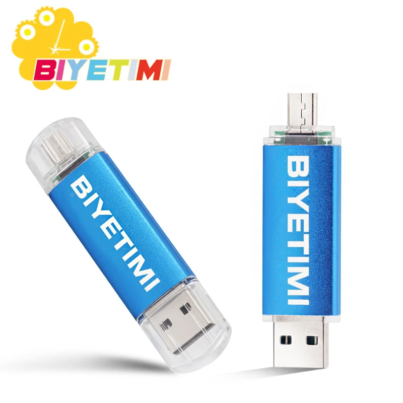 

Biyetimi USB Flash Drive High Speed Corlorful OTG 8GB 16GB 32GB Pen Drive Memory USB Stick Pendrive For Smartphone
