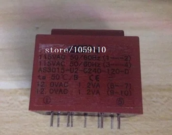 

1PCS 3015 115V*2 2.4W double 12V encapsulated transformer electronic safety isolating transformer