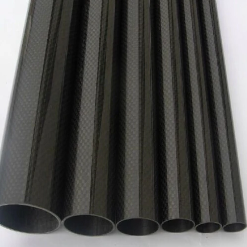 

2pcs /Lot Roll Wrapped Carbon Fiber Tube 3K 12mm*14mm*500mm Best Quality Glossy Tube