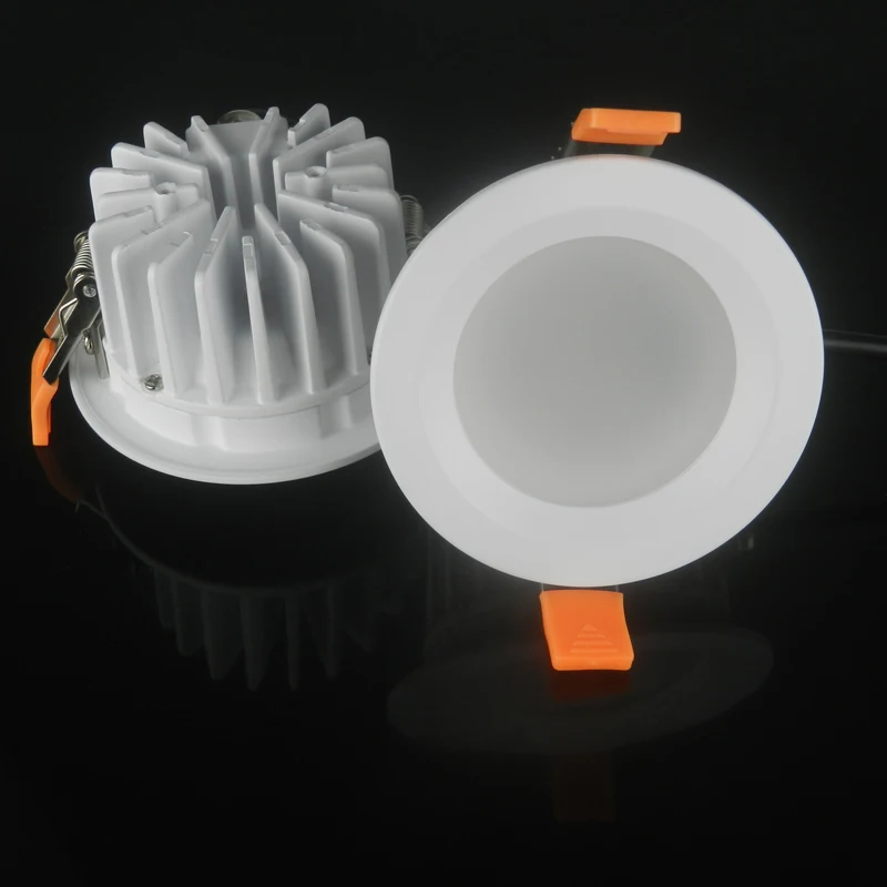 Waterproof o Diodo Emissor de Luz para Baixo a Luz Conduziu o Teto Downlight da Grade Conduziu a Luz do Painel Unidades Pacote 7w 9w112w 15w Recesso Magro Redondo 4 - 5w 7 de luz para baixo a luz 5w