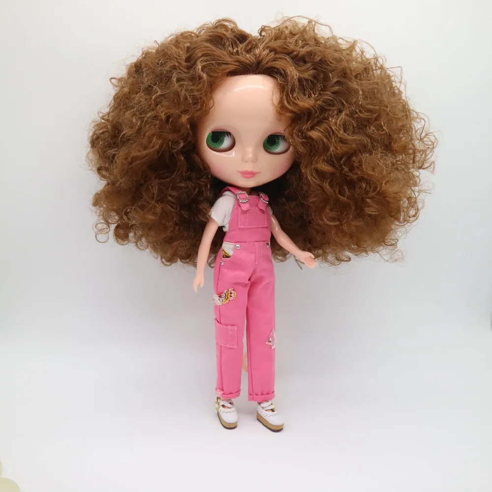 Brown curly Hair Nude blyth Doll 20171218 | Игрушки и хобби