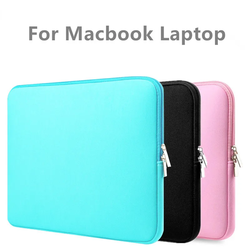 Fanshu Laptop Bag Zipper Soft Sleeve 11 12 13 14 15" inch Bag Case for MacBook Air pro Ultrabook Notebook Tablet Portable Fanshu Laptop Bag Zipper Soft Sleeve 11 12 13 14 15" inch Bag Case for MacBook Air pro Ultrabook Notebook Tablet Portable