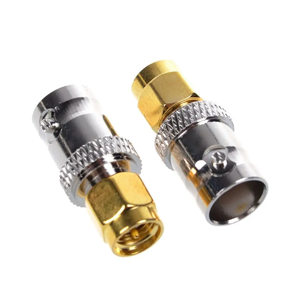 

2 pcs SMA Male to BNC Female RF Adapter
