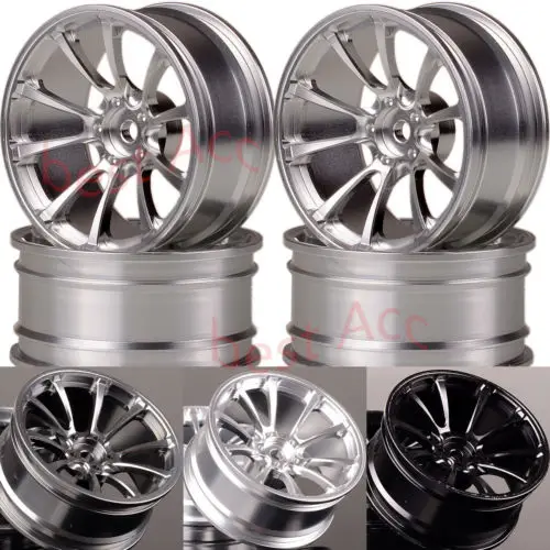 1566.98руб. 20% СКИДКА|Traxxas axial Tamiya WLTOYS 4P Алюминиевый обод колеса 1073 для RC 1/10 на дороге дрейф-in Детали и аксессуары from Игрушки и хобби on AliExpress 