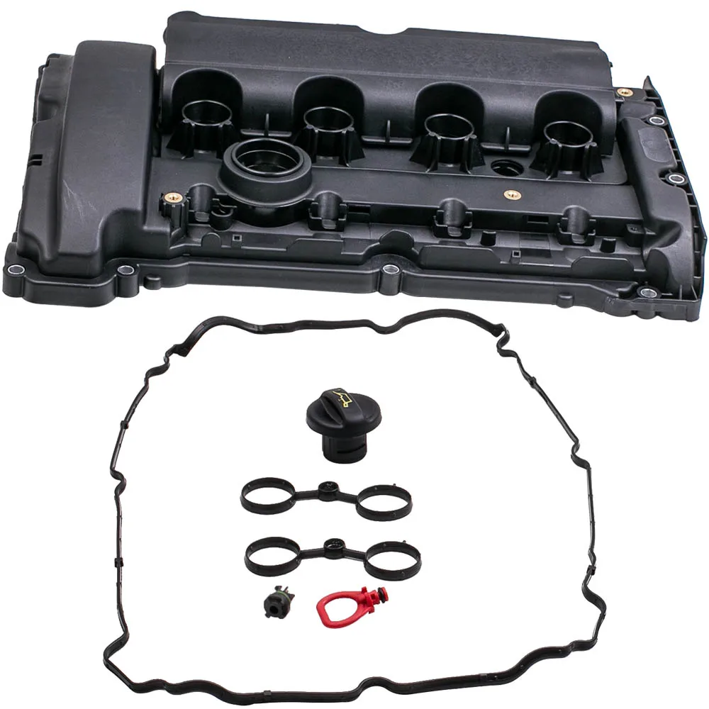 

Timing Engine Cam Rocker Valve Cover & Gasket Set For Mini Cooper S JCW r55 r56 r57 r58 r59 11127646555 11127534714 11127561714