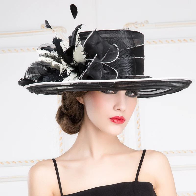 1_kentucky derby hat organza