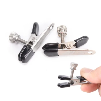 

Exotic Accessories1 Pair Metal Nipple Clamp,Breast Clip,Nipple Clip,Breast Clamp,Female Breast Clip Clitoris Clips