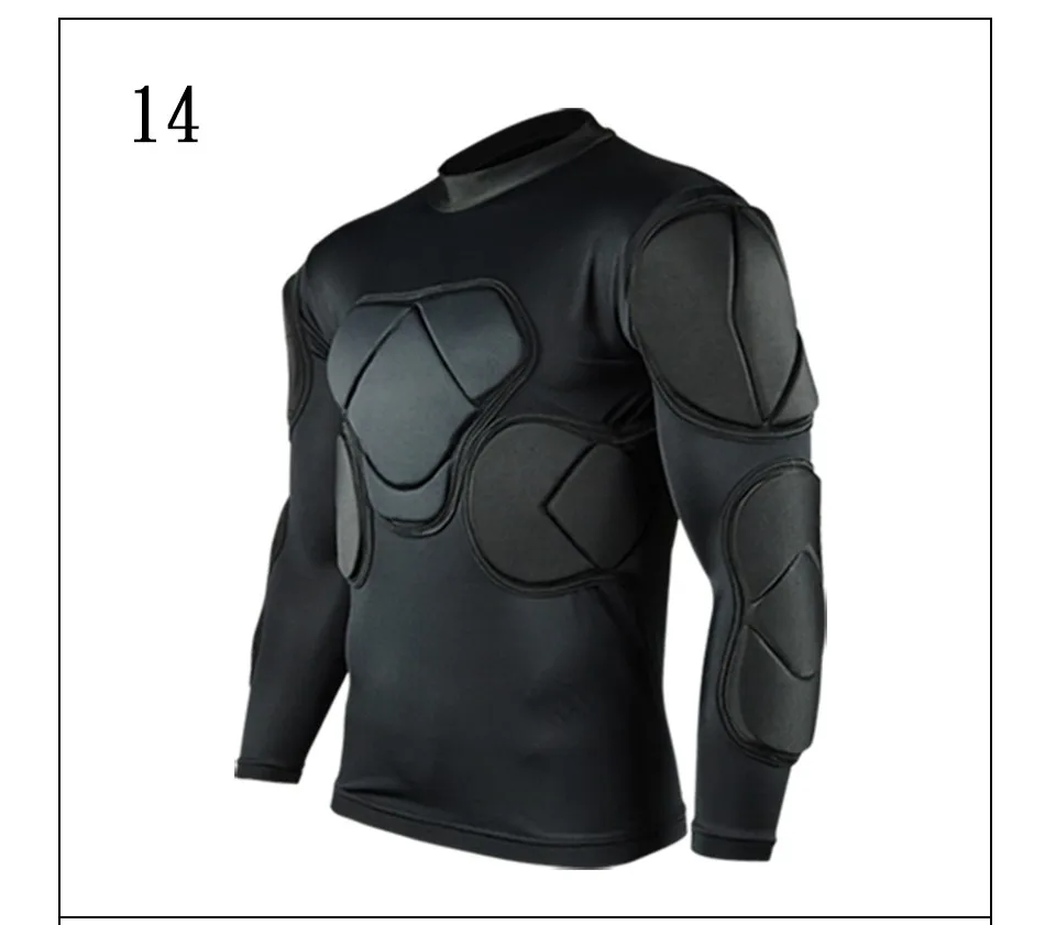 padded soccer goalie shirt