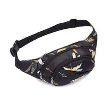Поясная Сумка унисекс с принтом для женщин и мужчин, стильная сумка-бум, пояс для денег с единорогом, дорожная сумка для мобильного телефона, Прямая поставка