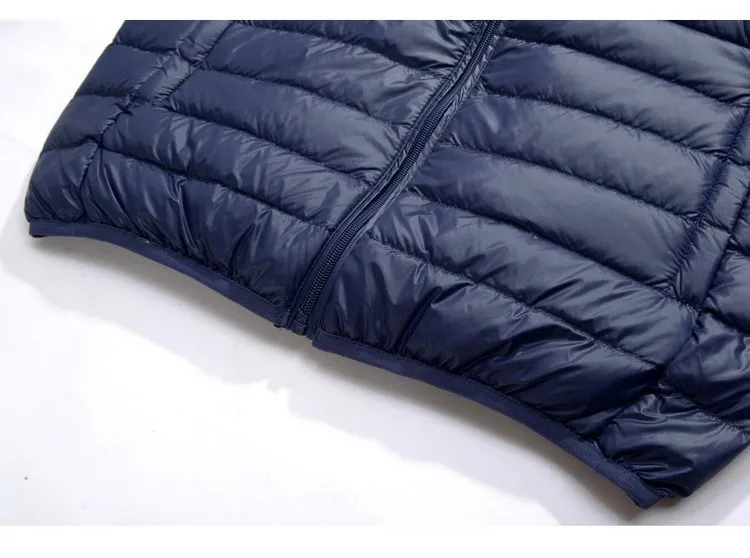 Miacawor зимняя куртка для мужчин Сверхлегкий пуховик куртка в стиле кэжуал Masculina корейский пуховик Мужская Верхняя одежда Размер 5XL J628