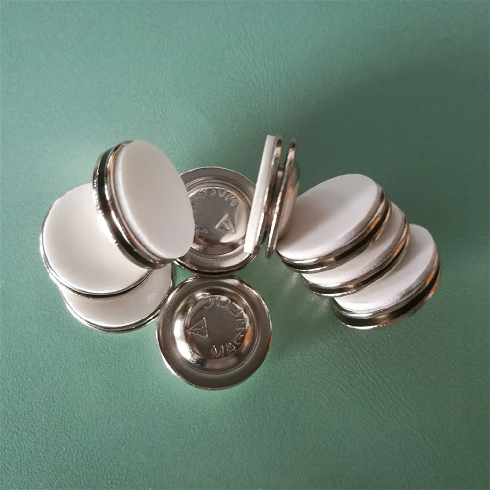 10pcs Small Round Button Badge Strong Nametag and