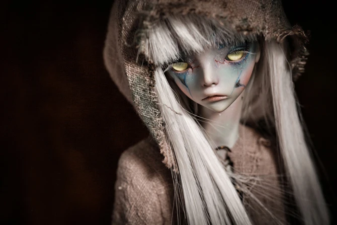 HeHeBJD The Hermit IX куклы модные куклы-зомби скелеты бесплатные глаза Смола BJD