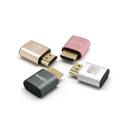 Новый HDMI заглушка EDID виртуальный разъем HDMI манекен адаптер Дисплей обманывают Графика виртуализатора для BTC шахтер горнодобывающей