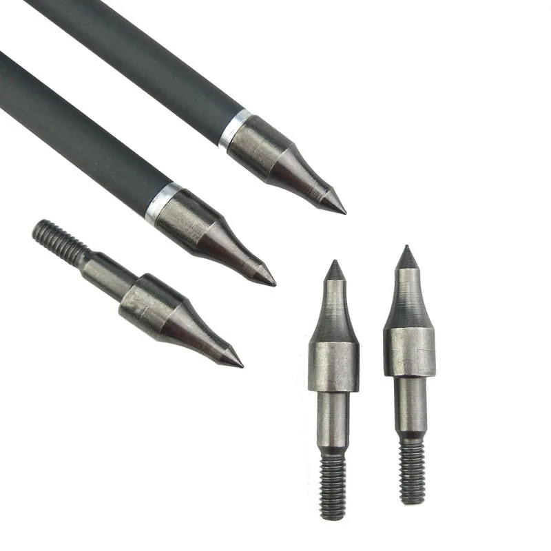 

20pcs Archery Arrowhead Practice 100 Grain Target Broadhead Hunting 8mm Arrow Field Point Tips Archery Accessories