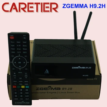 

Original Version 4K UHD Set Top Box ZGEMMA H9.2H Linux OS DVB-S2X+DVB-C/T2 Tuners HEVC/H.265 Decoding bulit in WIFI