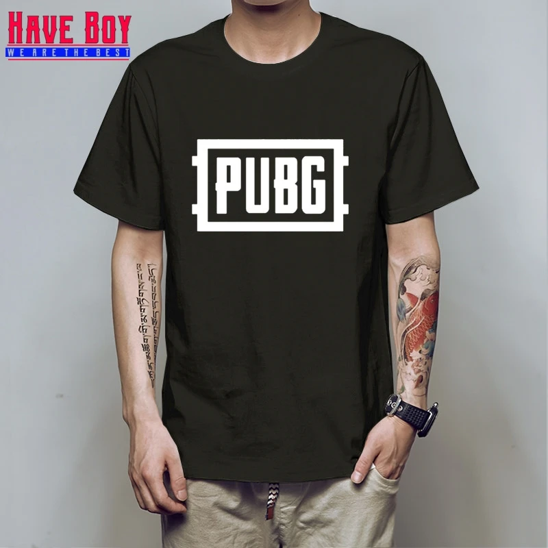  font b PUBG b font PLAYER UNKNOWN S BATTLEGROUNDS t shirt game fans gift boy