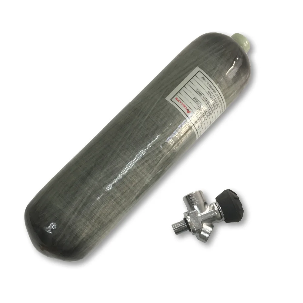 AC10331 Пейнтбол воздуха дыхание 3L углерода волокно композитный цилиндр завернутый Дайвинг пистолет PCP сжатого воздуха бак Acecare