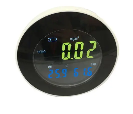 

HT-502 3 in 1 Gas Analyzer Portable Formaldehyde Detector Temperature Humidity Measure Leak Tester Digital Formaldehyde Testar
