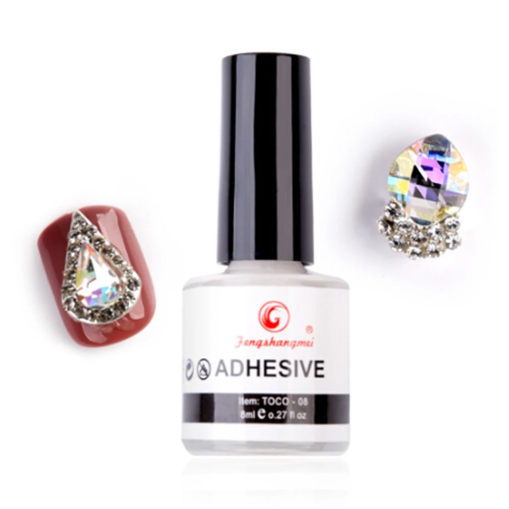 

Nail Art Glue for Foil Transfer False Tips Gel Nails Adhesive Adhesive Professional Acrylic Glue