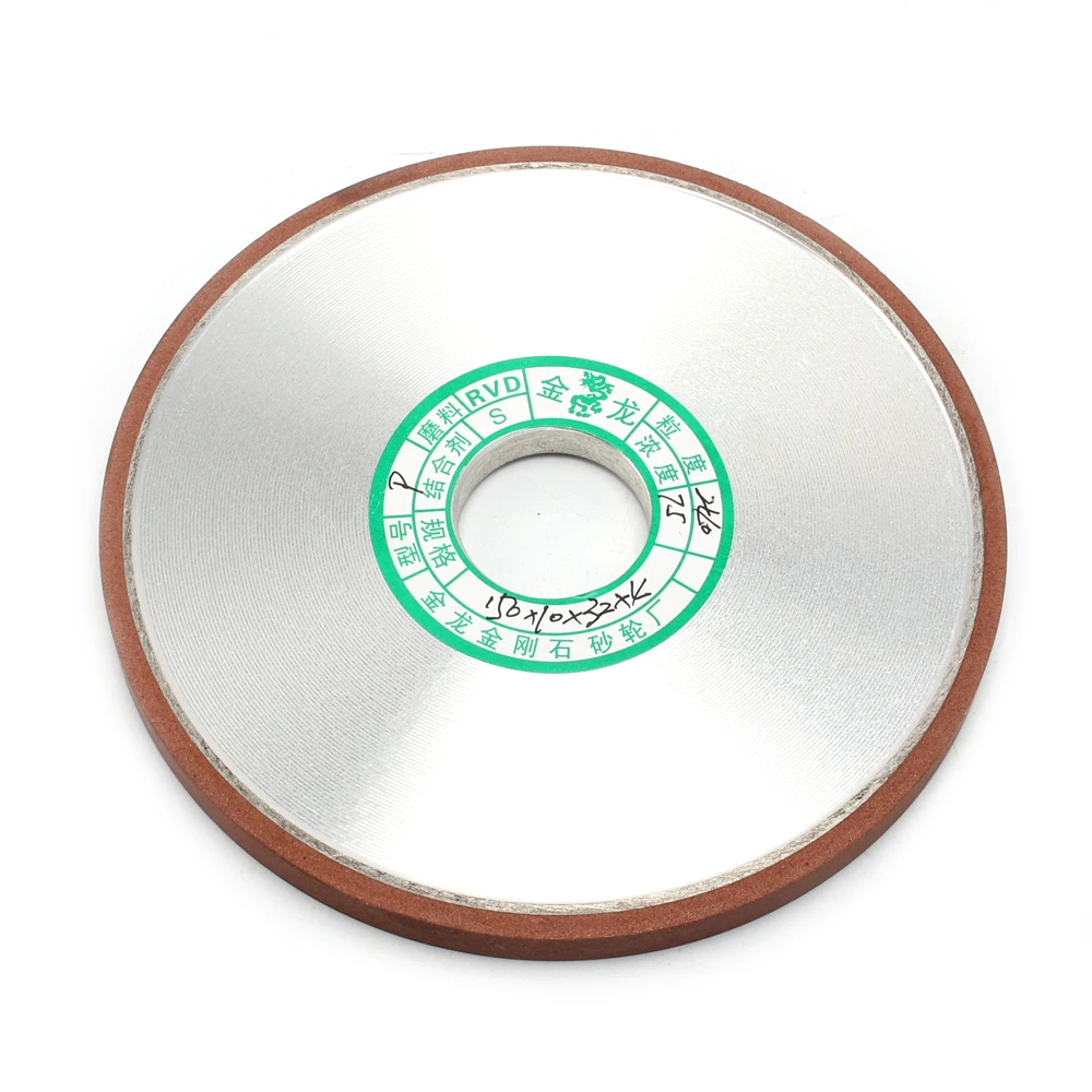 150x32x10x4mm  Diamond Grinding Wheel Flat Resin Bond Grinder Disc For Milling Cutter Sharpener Abrasive Rotary Tool