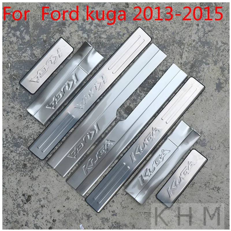Для Ford kuga 2013 2015 (внутри + снаружи) Высококачественная нержавеющая сталь