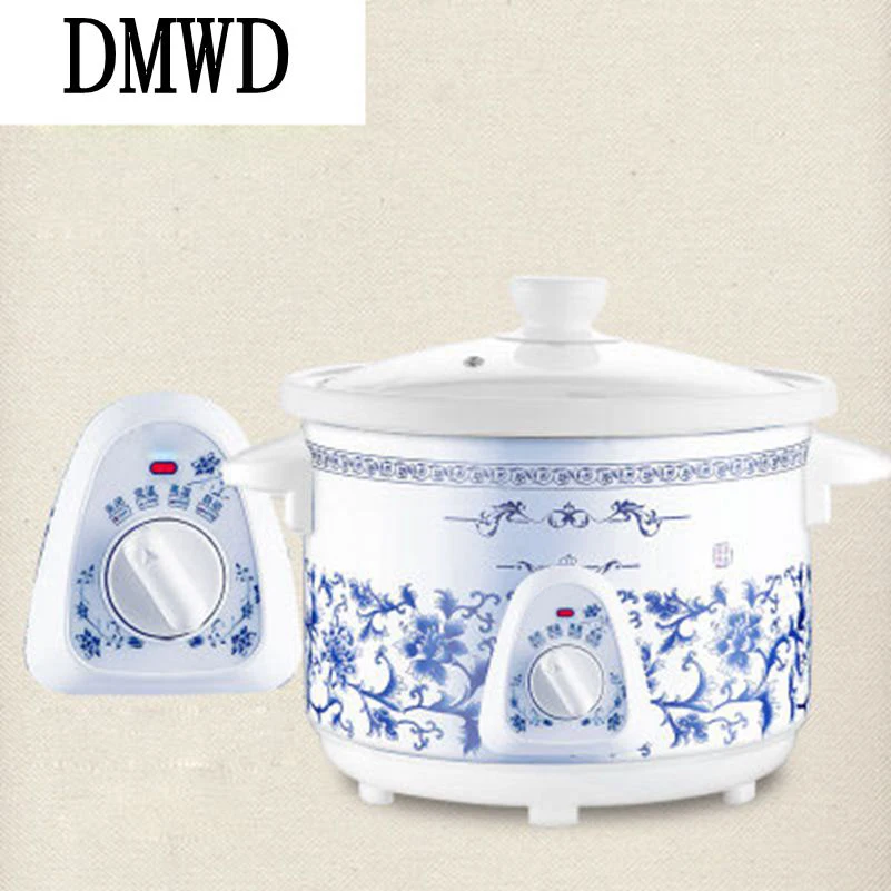 DMWD Household Electric Mini Slow Cooker 140W MINI Mechanical timer