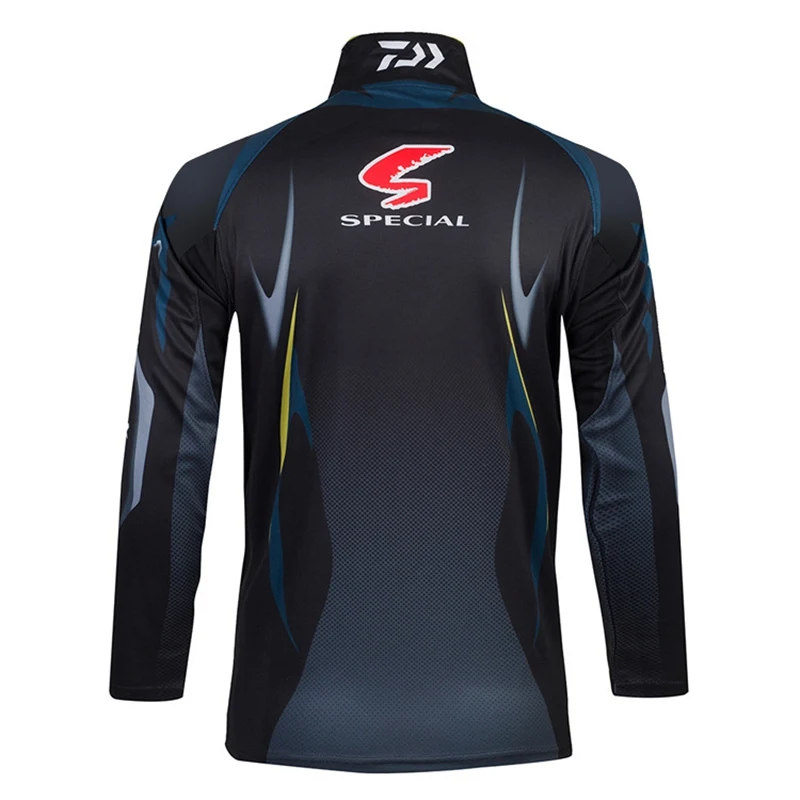 Dayiwa одежда для рыбалки с защитой от УФ лучей Джерси пальто быстросохнущие