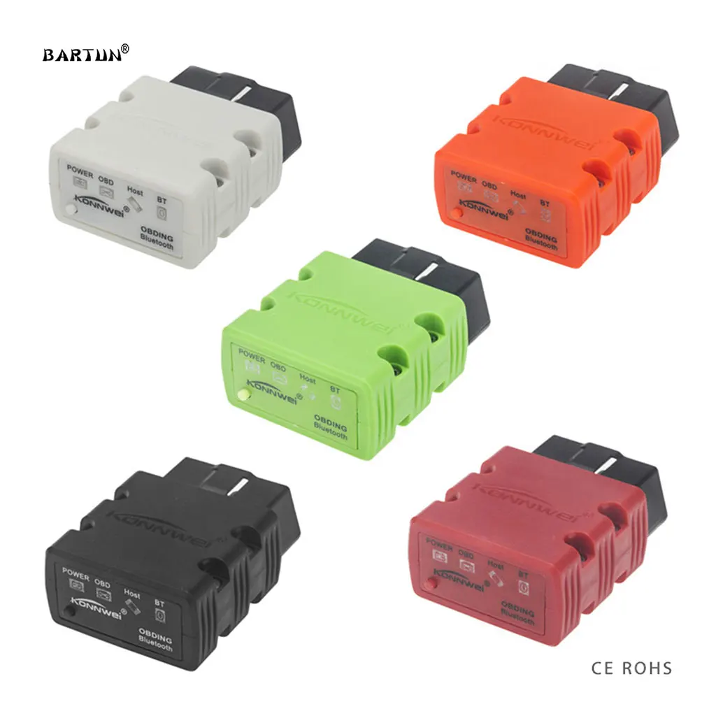 Считыватель кодов для автомобиля ELM327 V1.5 сканер OBD2 с Bluetooth 3 0 многоязычный Vag Com